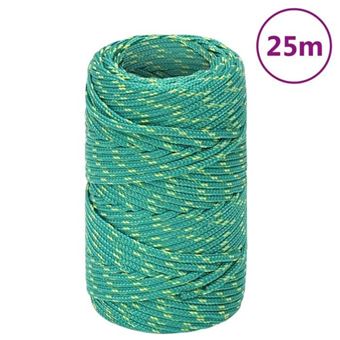 Boottouw 14 mm 25 m polypropeen zwart kopen