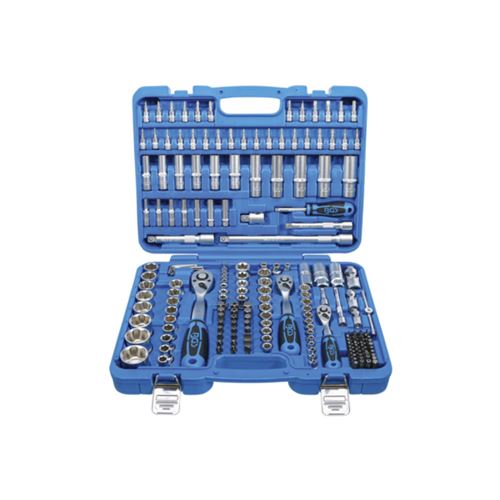 Coffret de douilles super lock et accessoires BGS TECHNIC - 6,3 mm / 10 mm / 12,5 mm - 192 pcs - 2292