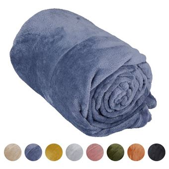 Plaid Arti Casa  Bleu Polyester H0.4xl150xL200cm - 1