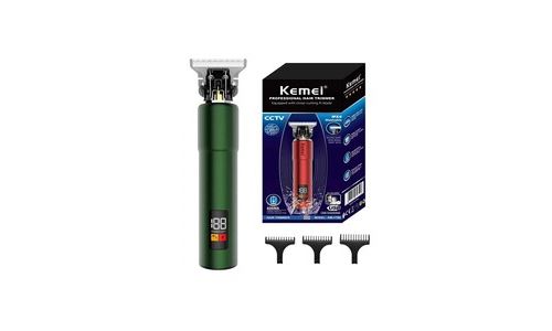GENERIQUE - Tondeuse à barbe - Sans fil - Étanche - Vert - Image 2