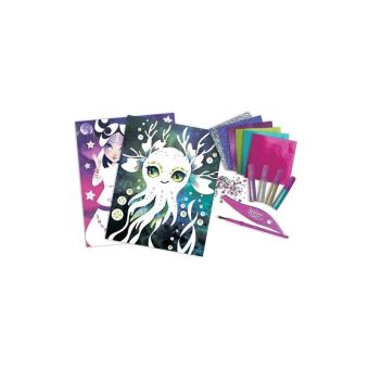 Kit créatif Educa Nebulous Stars Tableaux à texturer