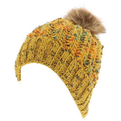 Bonnet à pompon Anako Darling jaune bonnet Blanc taille : UNI réf : 60460