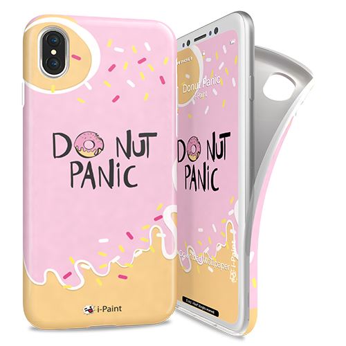 Coque Apple iPhone XS/X iPaint Donut