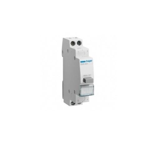 Hager SVN351 bouton poussoir 16A pour tableau électrique