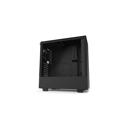 NZXT H series H510 - Tour - ATX - panneau latéral fenêtré - pas d'alimentation - noir mat - USB/Audio
