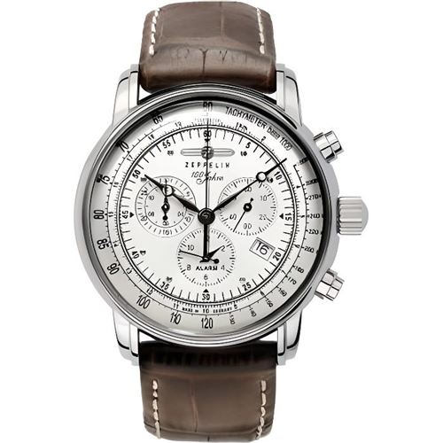 Montre Homme 100 Ans Argent&eacute; Z-7680-1 Noir Zeppelin