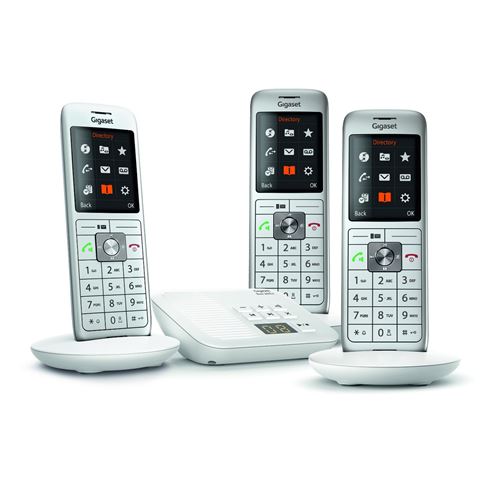 GIGASET Téléphone sans fil CL660A TRIO BLANC