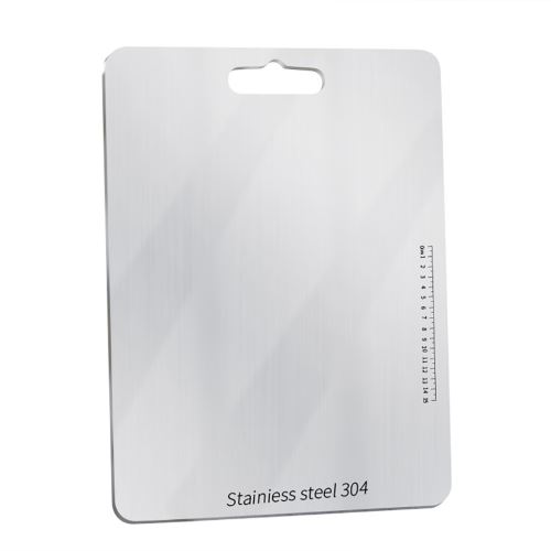 Planche à Découper en Acier Inoxydable Pour la Cuisine, Sus-304 Fort Durable Easy Clean CFYP423