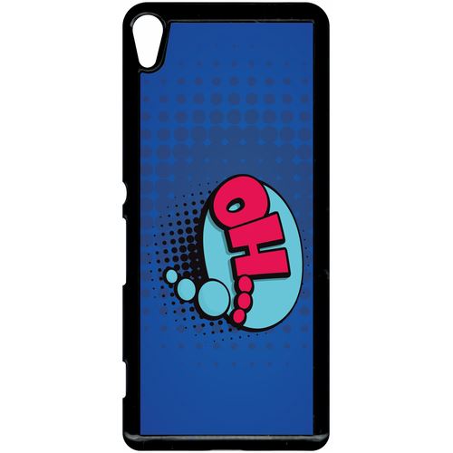 Coque Sony Xperia Xa Oh Fond Bleu Lectrique