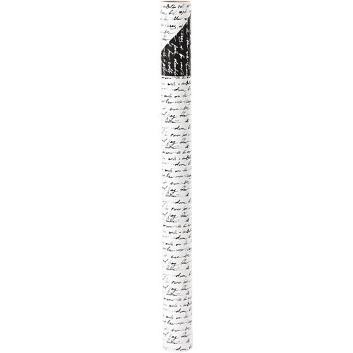 Vivi Gade papier cadeau 50 cm 5 m 5 m 80 g blanc/noir