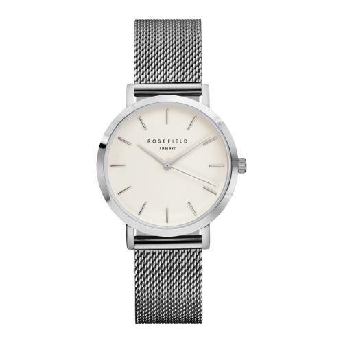 Rosefield The Tribeca White Silver montre TWS-T52