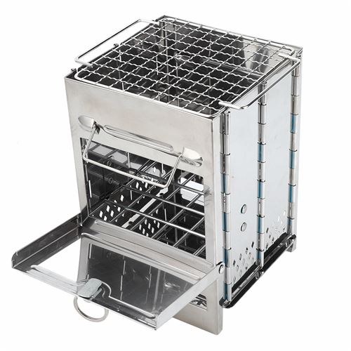 Poêle à bois portable Pique-Nique Camping Grill e
