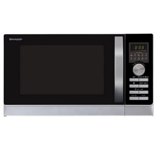Sharp R-843INW - magnetron met convectie en grill - vrijstaand - zilver