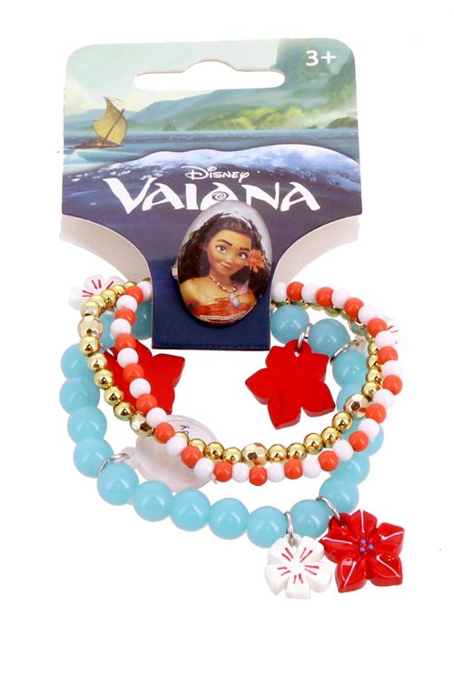 Vaiana - 3 Bracelets et Bague