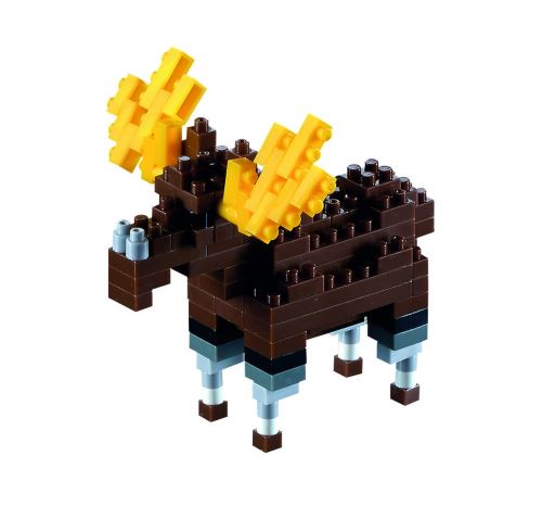 Brixies - 410001 - Jeu de Construction 3D-Motif - Élan