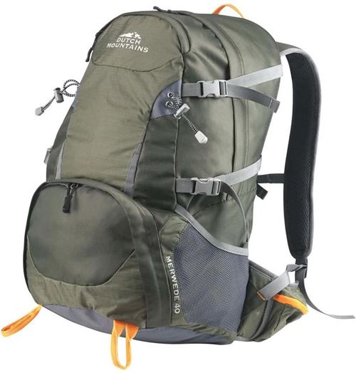 Dutch Mountains sac à dos Merwede 40 avec housse de pluie 40 litres vert