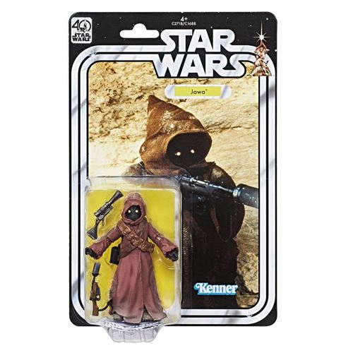 Jawa star wars 40th anniversary the black series wave 2 6 inch action figure