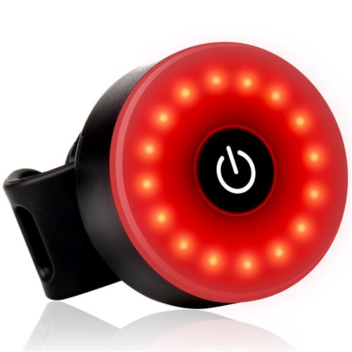 Lampe Vélo LED Puissante Clignotante Batterie Rechargeable USB Rouge pour  Arriere - Daffodil LEC500 - Feu Electrique pour VTT Trottinette Sac à Dos -  Pièce détachée vélo à la Fnac
