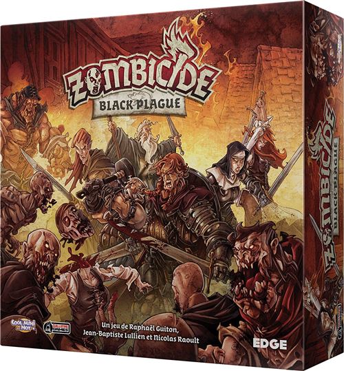 Jeu classique Asmodée Zombicide Black Plague État correct - Asmodee reconditionné disponible sur Fnac