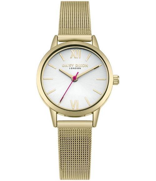 Daisy Dixon Montre Femme DD069GM Argent, Blanc
