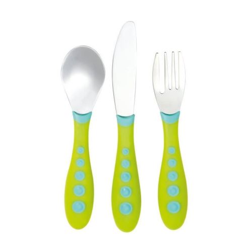 TIGEX Set de 3 Couverts Inox Colors