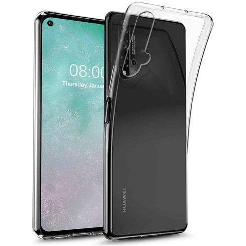 Coque de protection transparente souple pour Huawei Nova 5T