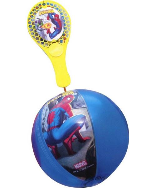 Tap Ball Spiderman Ballon 20Cm+Raquette