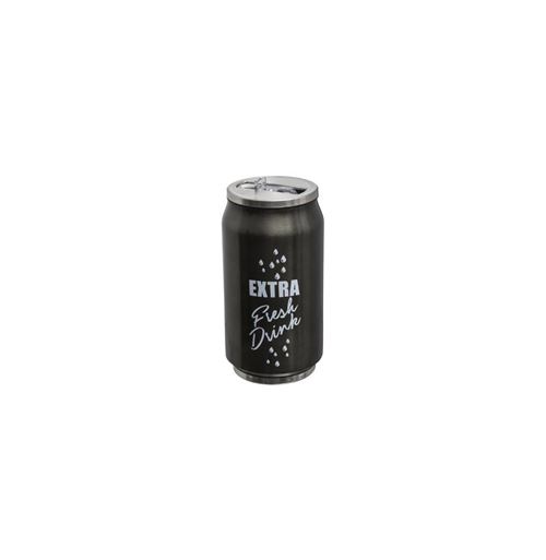 Mug Isolant Double-Paroi Canette 30cl Gris
