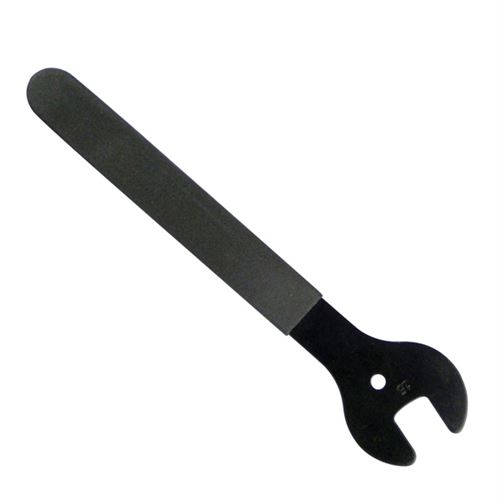 Dresco touche de la pédale 14 mm acier noir taille 15