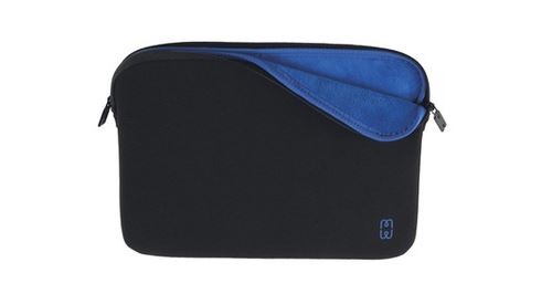 Housse MW MacBook Air et MacBook Pro 13 USB-C Noir et Bleu Electrique