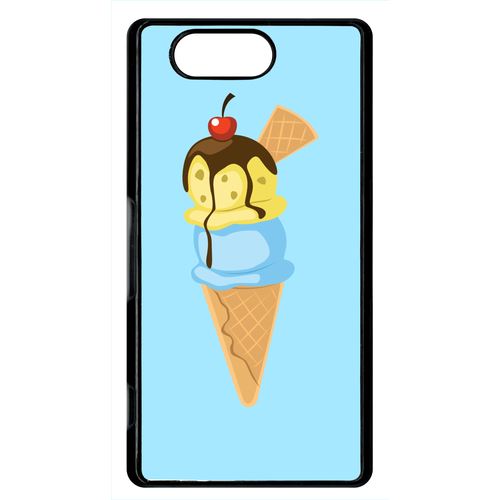 Coque Sony Xperia Z3 Compact Glace Cornet Bleu