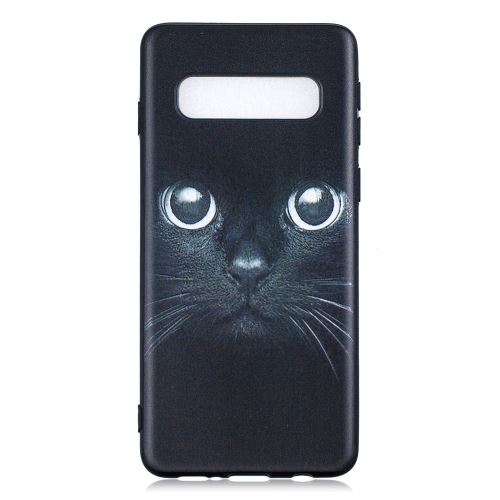 Coque en TPU impression de motifs chat pour votre Samsung Galaxy S10