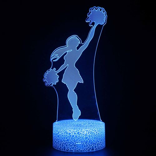 Stack Lampe 3D Tactile Veilleuses Enfant 7 Couleurs Avec Telecommande - Style #1600 - Image 2