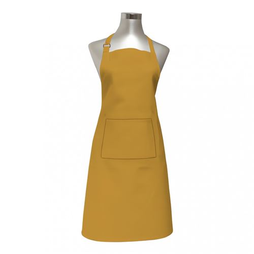 Tablier de cuisine en coton 60x84 cm PANAMA jaune