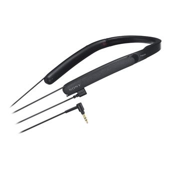 Casque Bluetooth a reduction de bruit Sony WI 1000X Noir Casque audio Achat prix fnac
