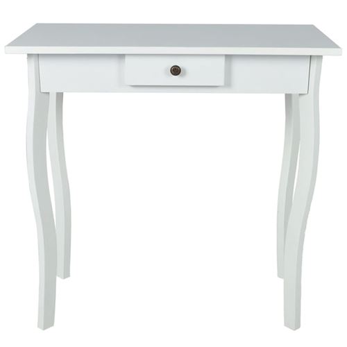 vidaXL Wandtafel MDF wit