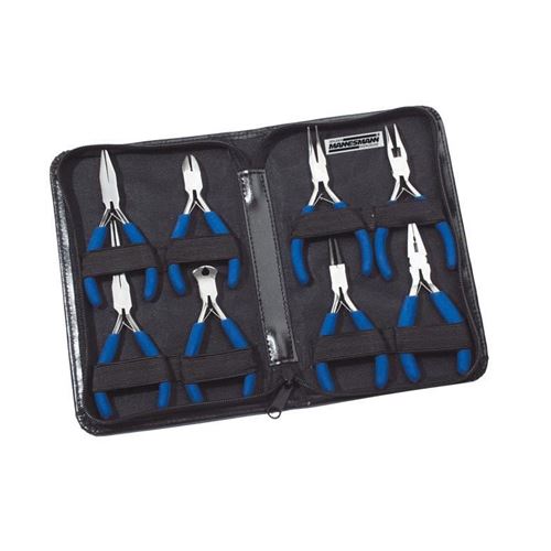 Set de pinces noir et bleu Br&uuml;der Mannesmann