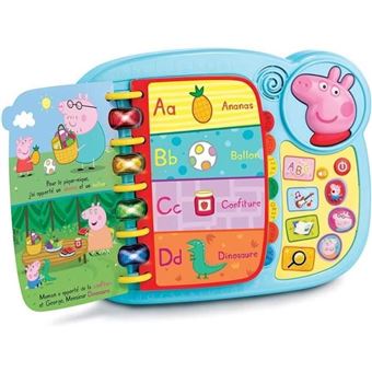 Jeu électronique Vtech Mon livre Peppa Pig
