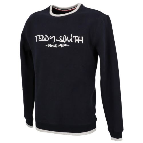 Sweat Teddy smith Siclass dk navy sweat Bleu taille : XXL réf : 19398