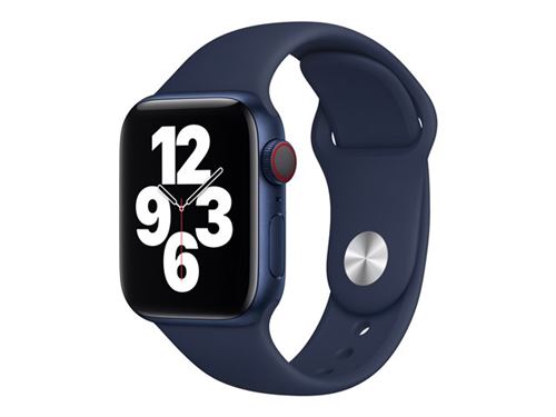 Bracelet Apple 40 mm pour Apple Watch Séries Deep Navy Sport