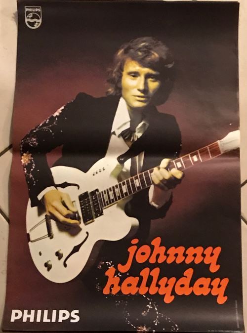 Johnny HALLYDAY - 40x60 cm - AFFICHE / POSTER