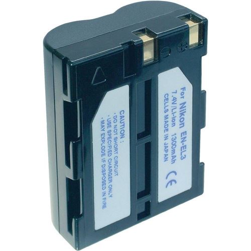 Conrad 250297 Lithium-Ion 1300mAh 7.4V batterie rechargeable - Batteries rechargeables (1300 mAh, Lithium-Ion (Li-Ion), 7,4 V, Noir, 1 pièce(s))