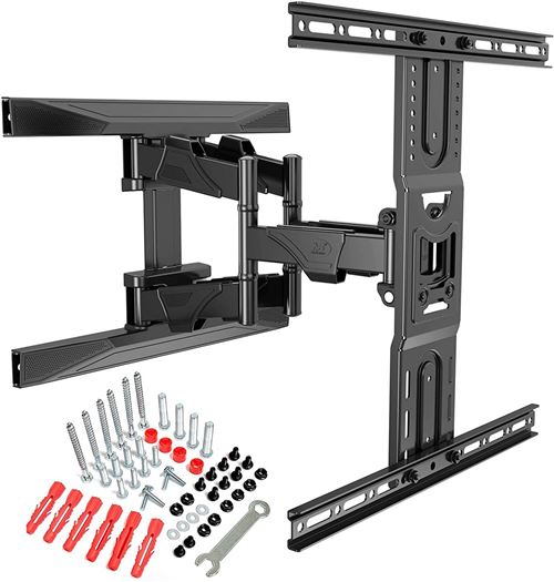 Support TV Mural Sans Cheville – Pour écrans 32 à 75 Pouces, VESA Max 400x400 Mm, Jusqu’à 68 Kg