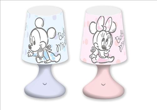 Joy Toy 68026 Mini parasol à LED avec 2 motifs Motif Mickey et Minnie Baby