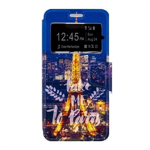 Étui Wiko U Feel Prime Ref. 197687 PU Take Me Paris