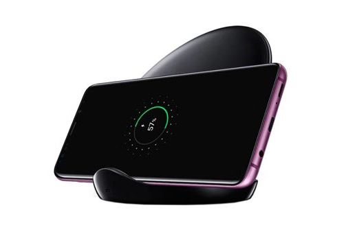 Samsung Wireless Charger EP-N5100 - Support de chargement sans fil - 1 A - FC - noir - pour Galaxy Note5, Note8, S6, S6 edge, S6 edge+, S7, S7 edge, S8, S8+, S9, S9+