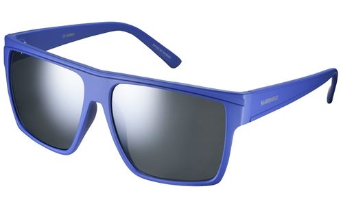 SHIMANO lunettes de vélo Squareunisexe unisexe miroir argent violet
