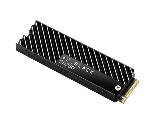 WD Black SN750 NVMe SSD WDS500G3XHC - Disque SSD - 500 Go - interne - M.2 2280 - PCI Express 3.0 x4 (NVMe)