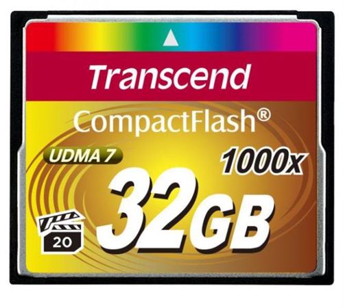 Transcend Ultimate - Carte mémoire flash - 32 Go - 1000x - CompactFlash