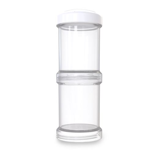 Lot de 2 boites doseuses Twistshake 100ml Blanc